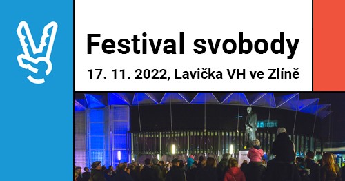 Festival svobody: Shromáždění k výročí sametové revoluce a na podporu Ukrajiny