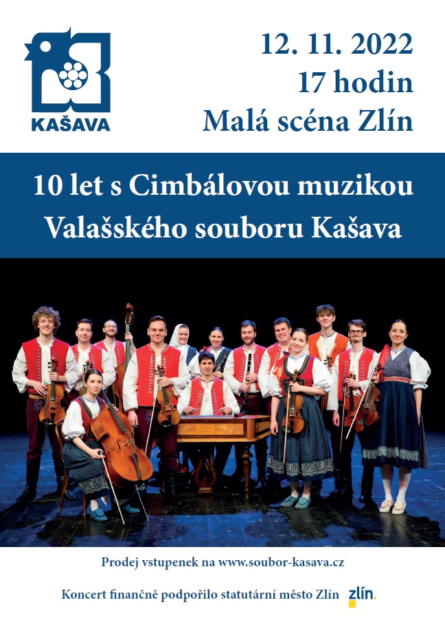 10 let s Cimbálovou muzikou Valašského souboru Kašava
