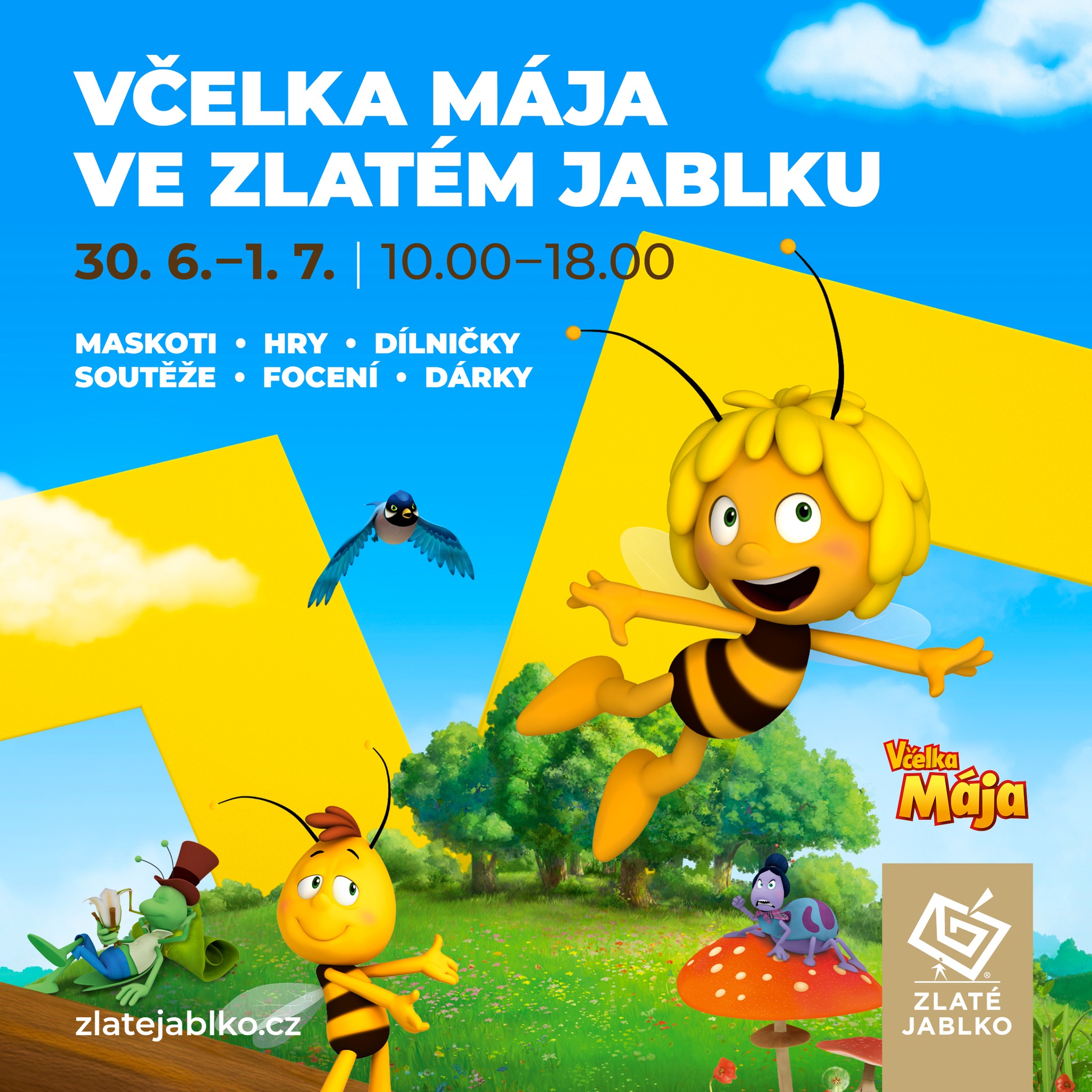 titulní obrazek události 'Včelka Mája ve Zlatém jablku'