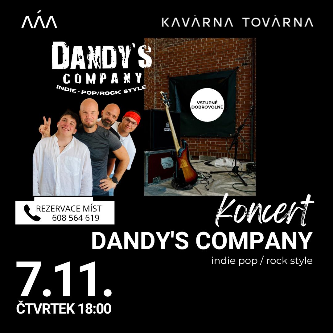 titulní obrazek události 'Dandy´s Company – live gig'