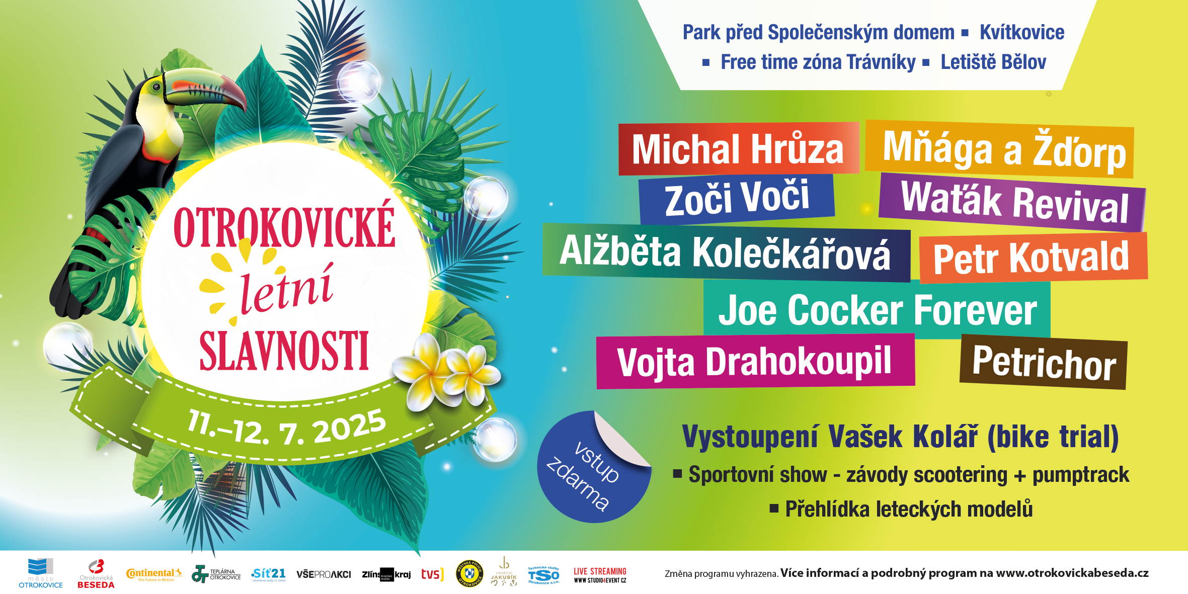 titulní obrazek události 'Otrokovické letní slavnosti'