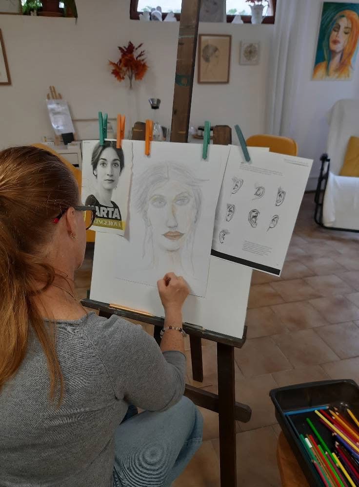 titulní obrazek události 'Kurzy kresby a malby ve Zlíně – středeční tvořivý relax'