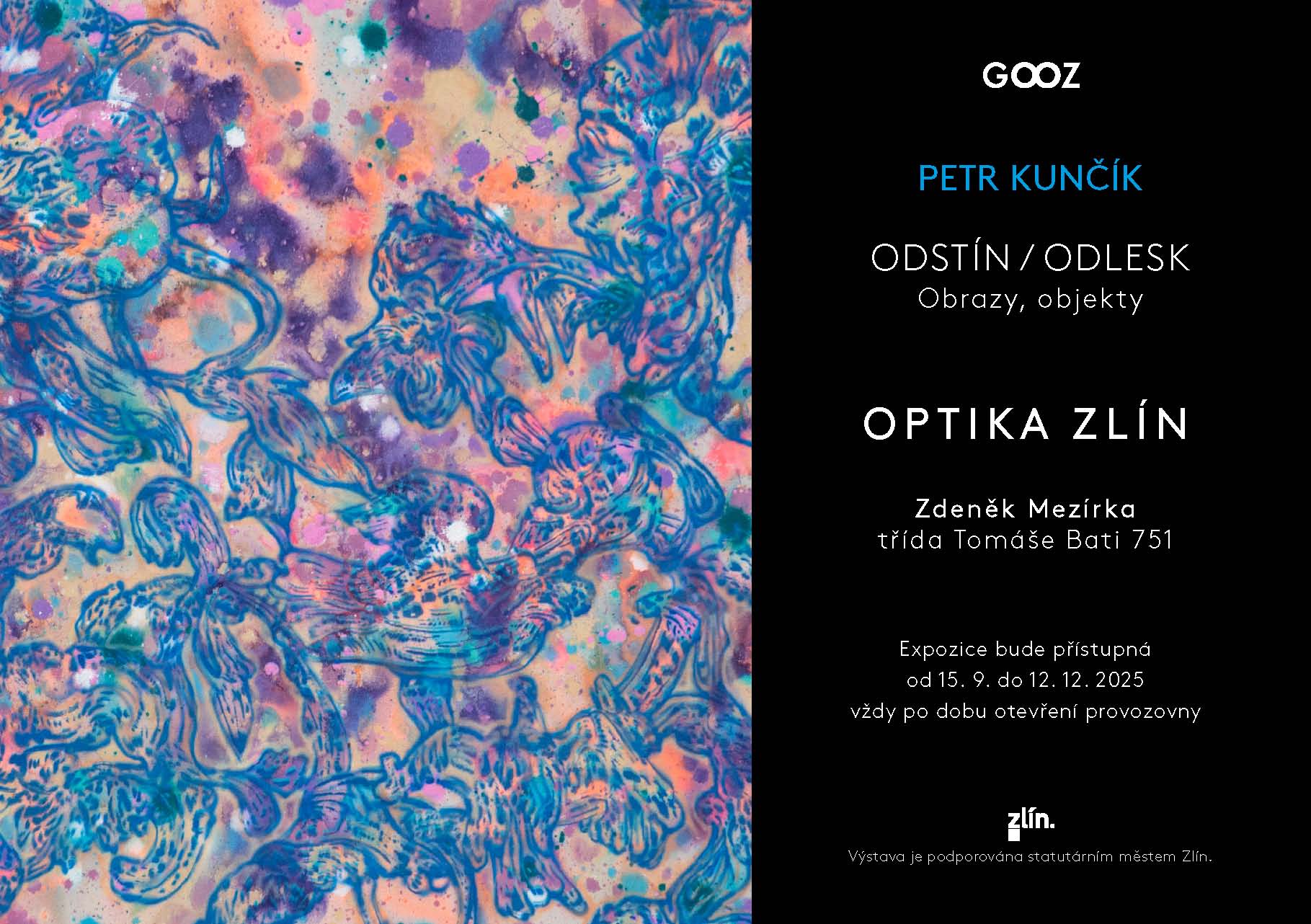 titulní obrazek události 'Petr KUNČÍK Odstín / Odlesk'