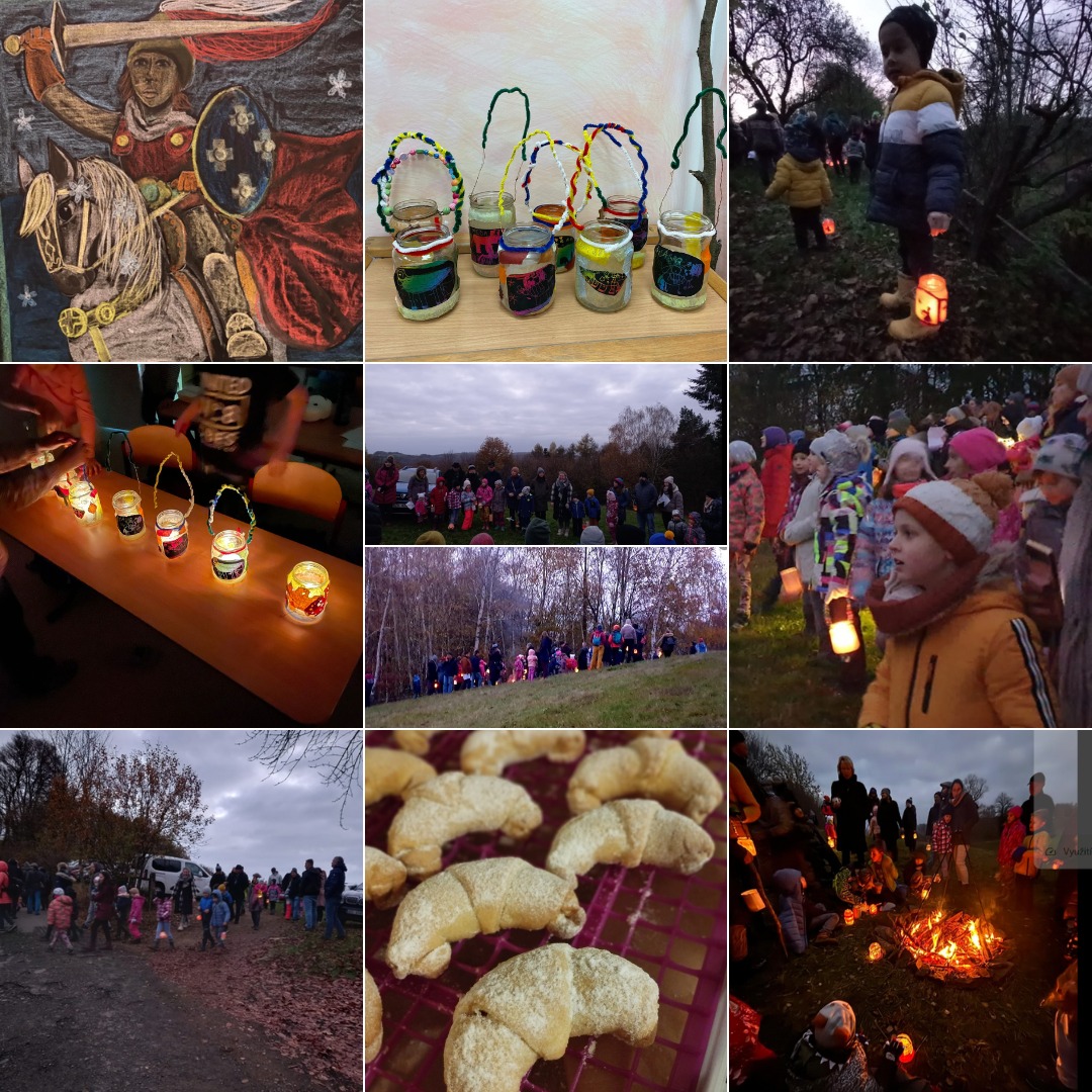 titulní obrazek události 'Svatomartinská slavnost s průvodem světel na Lipských pasekách'