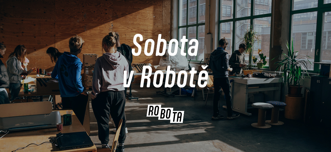 titulní obrazek události 'Sobota v Robotě: kreativní dopoledne pro děti i dospělé'