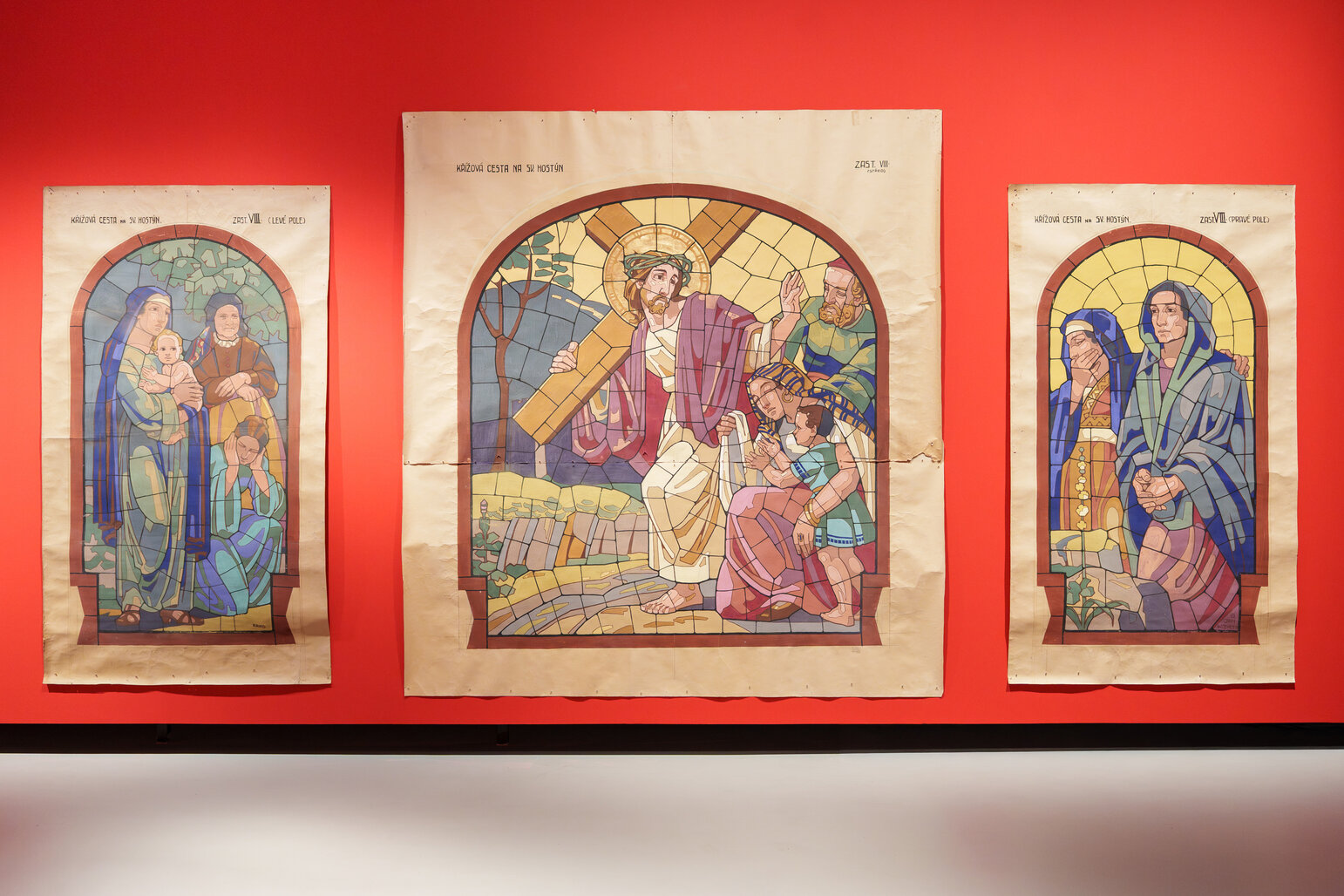 titulní obrazek události 'Vernisáž výstavy Jano Köhler – Křížová cesta na Hostýně'