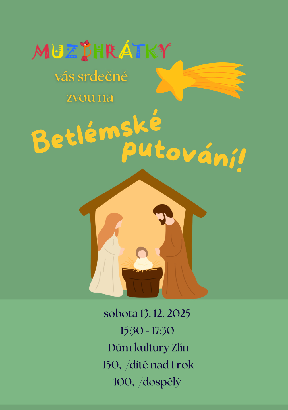 titulní obrazek události 'Betlémské putování'