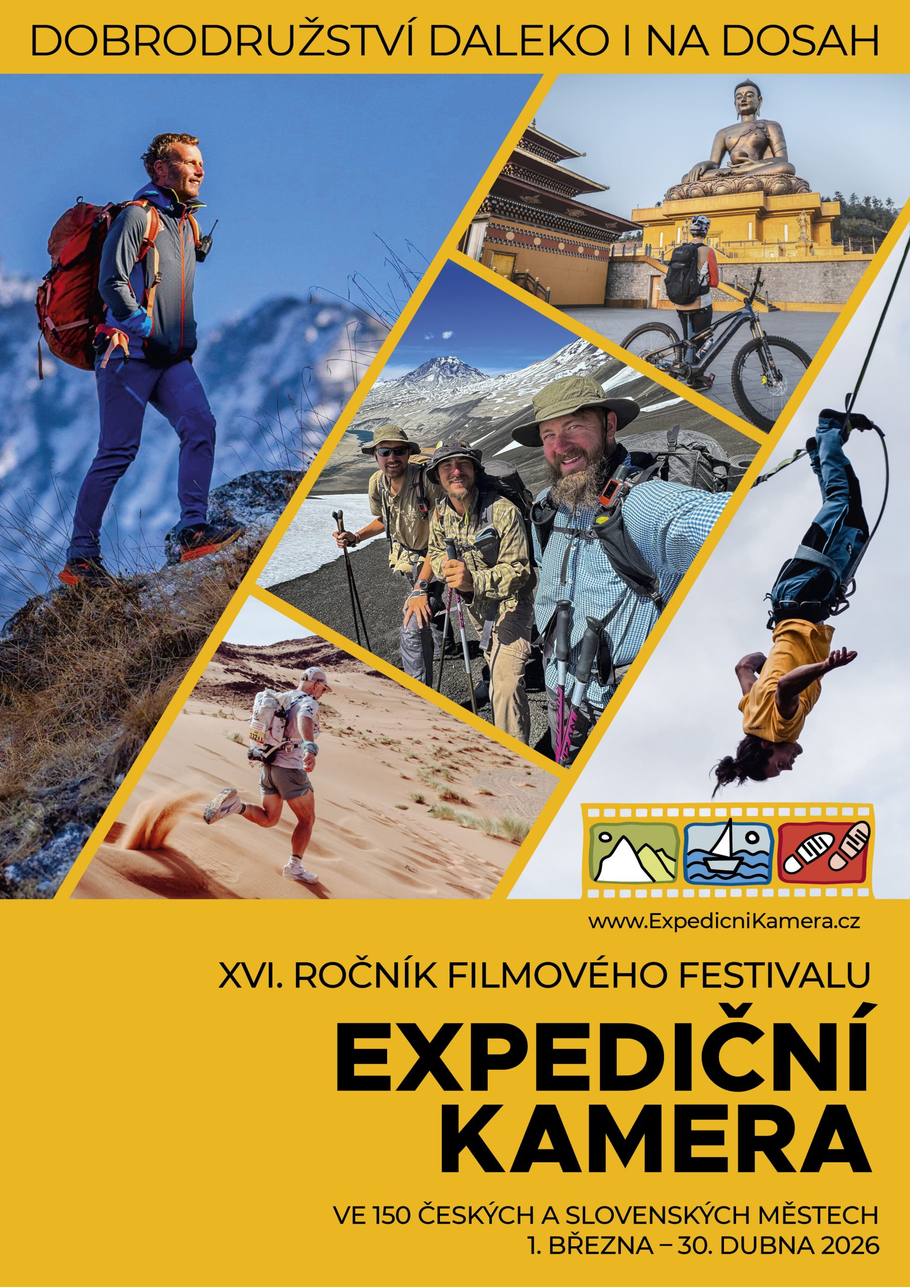 titulní obrazek události 'EXPEDIČNÍ KAMERA | XVI. ročník festivalu outdoorových filmů'