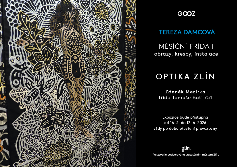 titulní obrazek události 'SETKÁNÍ s AUTORKOU TEREZA DAMCOVÁ   MĚSÍČNÍ FRÍDA I. / OBRAZY, KRESBY, INSTALACE'