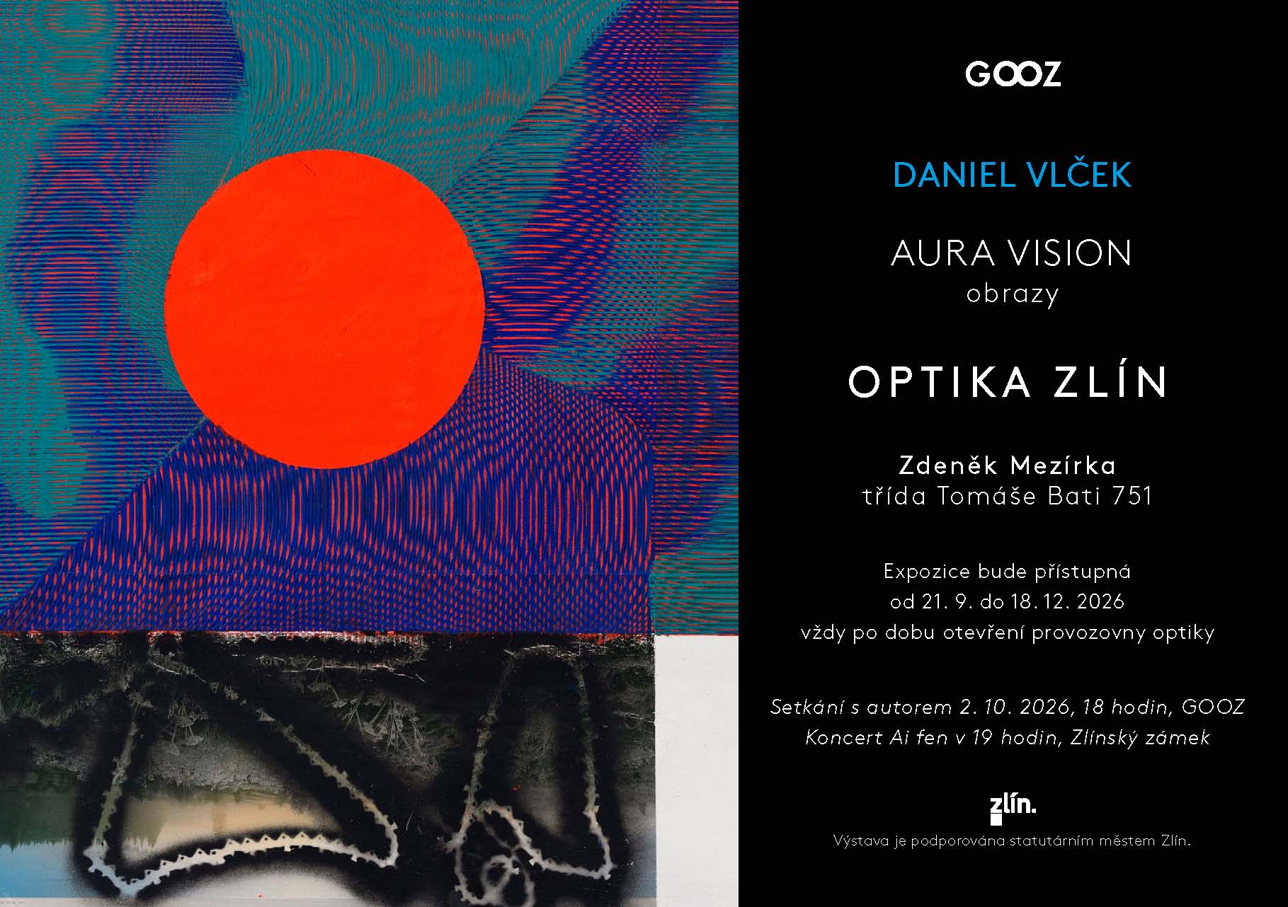 titulní obrazek události 'DANIEL VLČEK / AURA VISION'