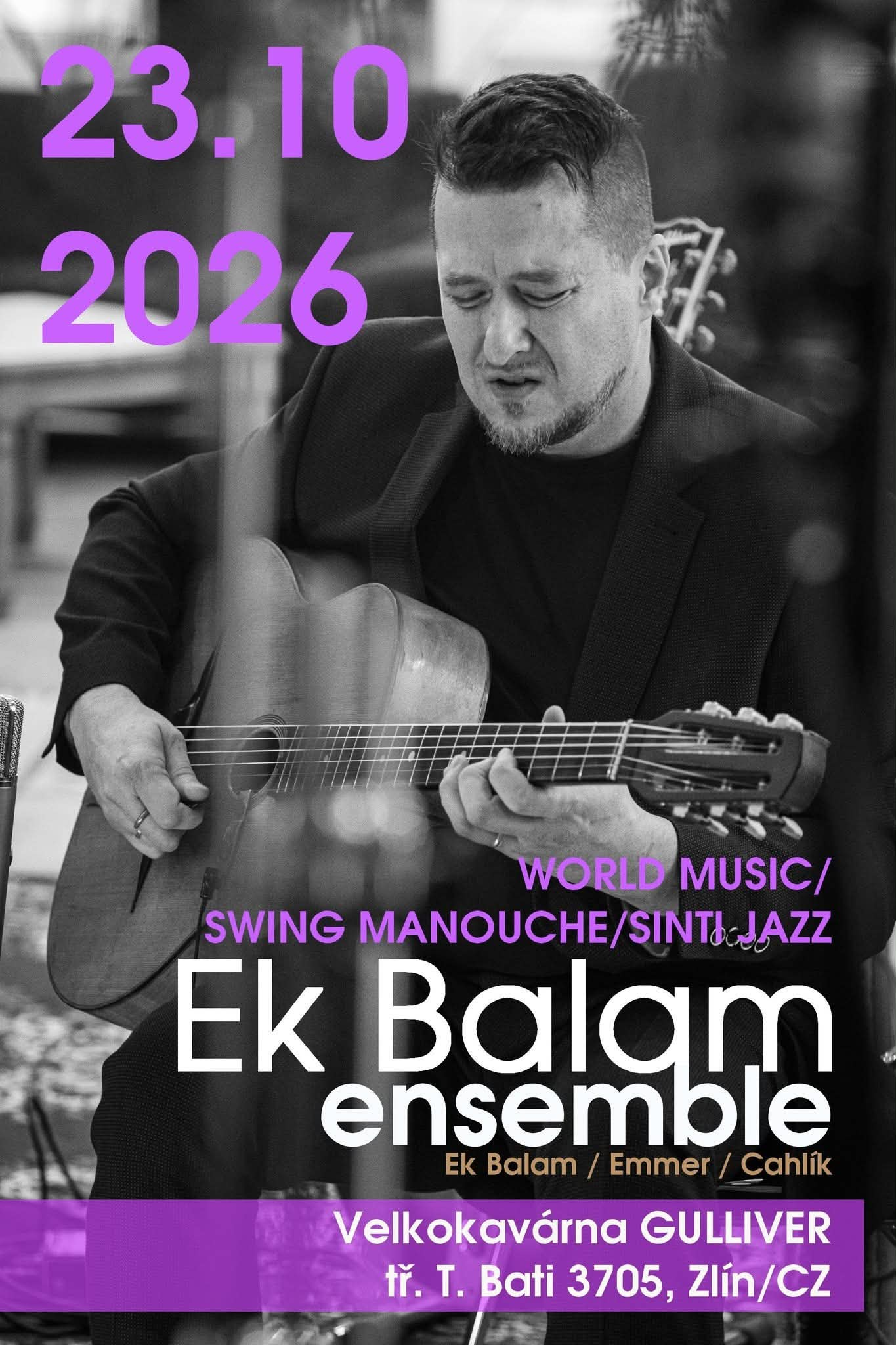 titulní obrazek události 'EK BALAM ENSEMBLE | koncert'