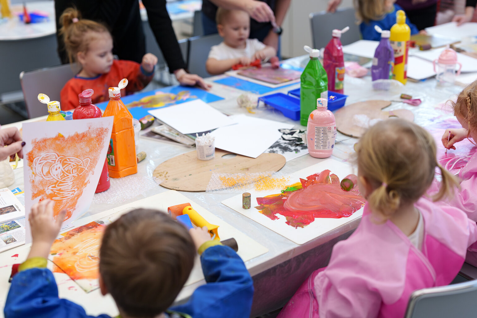 titulní obrazek události 'Říjnová výtvarná dílna pro celou rodinu: Bacha umění!'