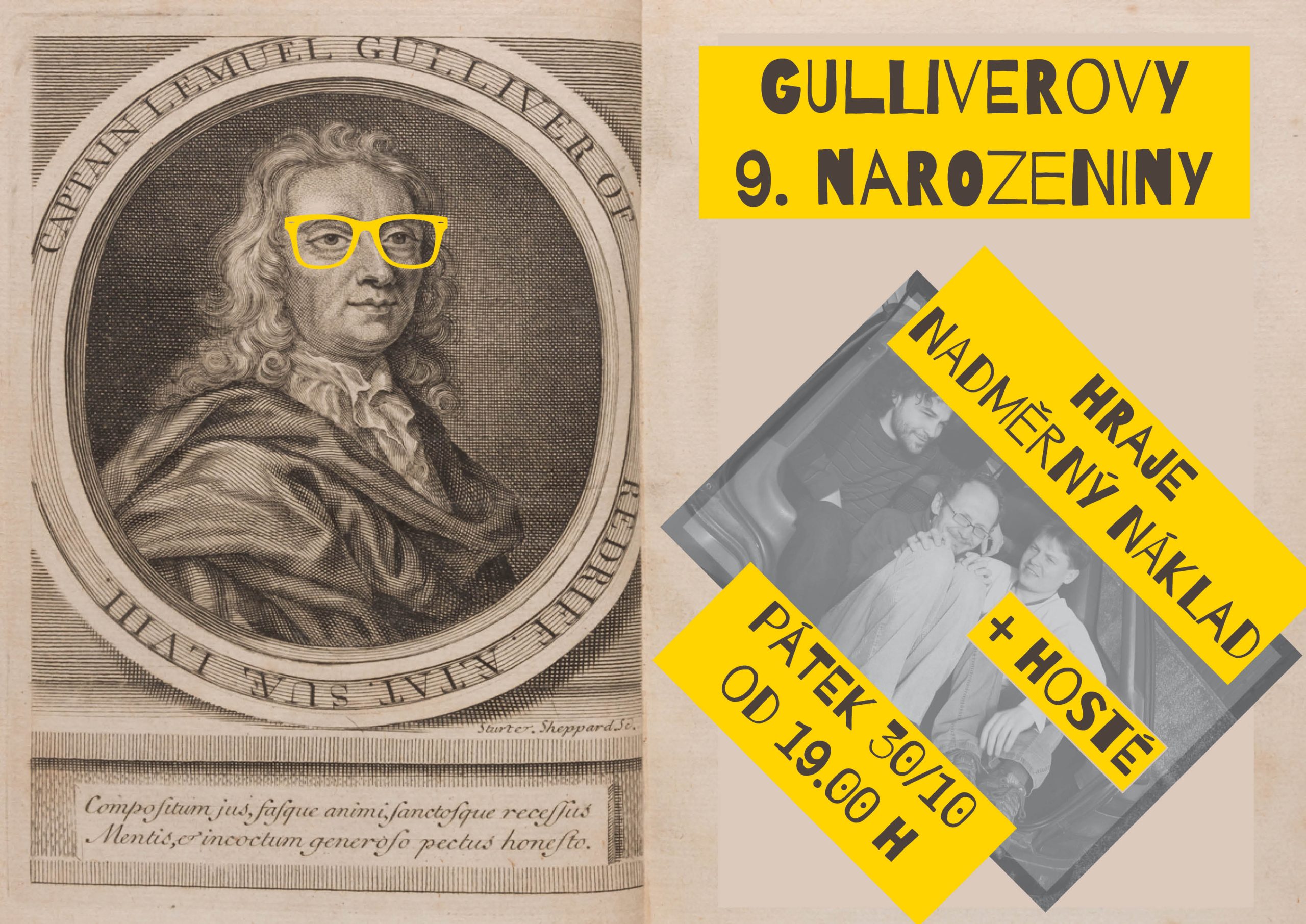 titulní obrazek události 'GULLIVEROVY 9. NAROZENINY'
